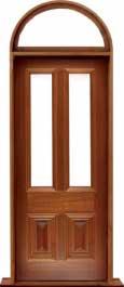 glazed cricket bat: double door +  two sidelights