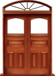 edwardian: double door +  two sidelights