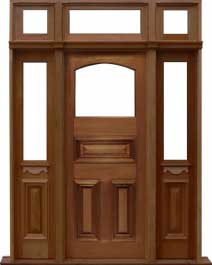 edwardian: double door +  two sidelights