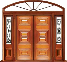 noosa: single door +  two sidelights