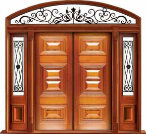 noosa: single door +  two sidelights