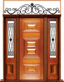 noosa: single door +  two sidelights