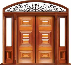 noosa: single door +  two sidelights