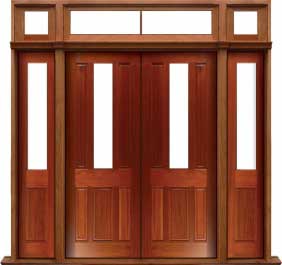 paddington: single door + sidelight on right