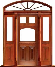 queen anne: double door
