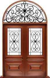 sovereign iron: double door +  two sidelights