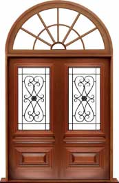 sovereign iron: double door +  two sidelights