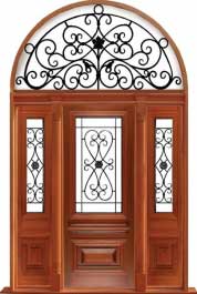 sovereign iron: double door +  two sidelights