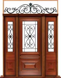 sovereign iron: double door +  two sidelights