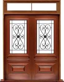 sovereign iron: double door +  two sidelights