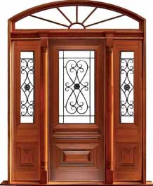 sovereign iron: double door +  two sidelights