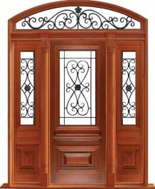 sovereign iron: double door +  two sidelights